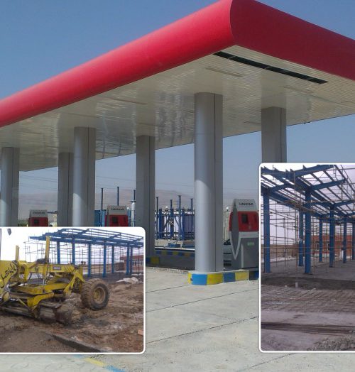 پروژه احداث جایگاه سوخت CNG واقع در شهر دورود