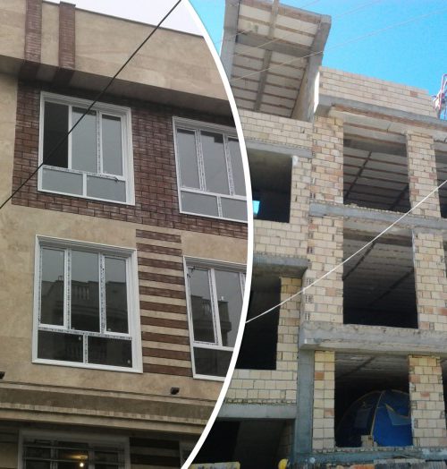 اجرای پروژه آپارتمان مسکونی شهرک گلستان