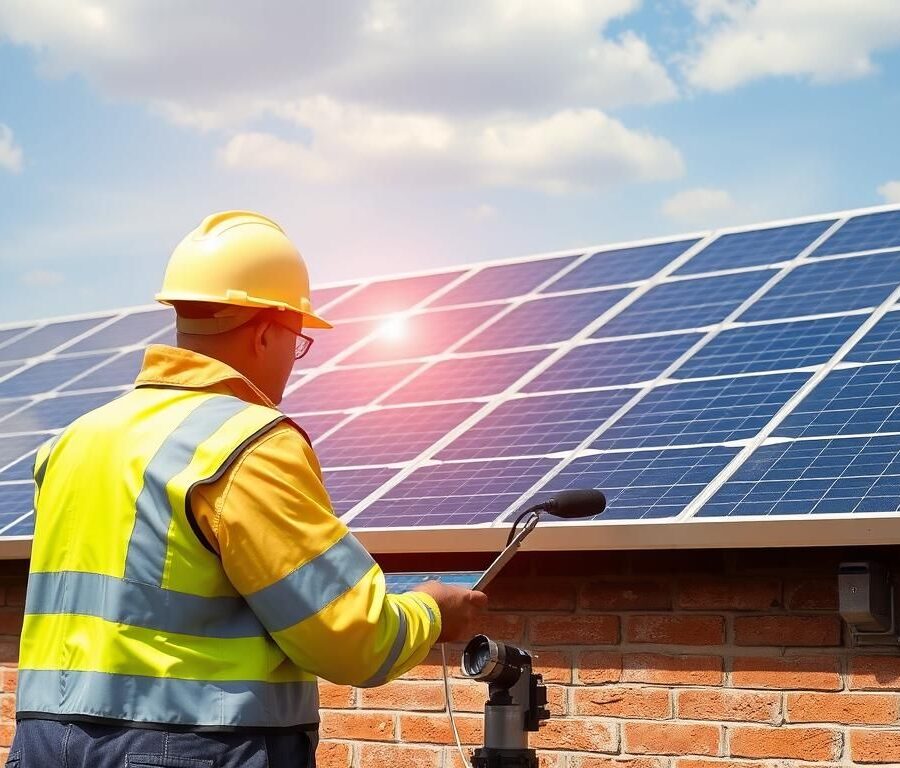مهندسی ایمنی و نصب پنل های خورشیدی